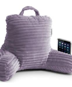 Nestl Almohada de Lectura con Rayas de Felpa para Niños y