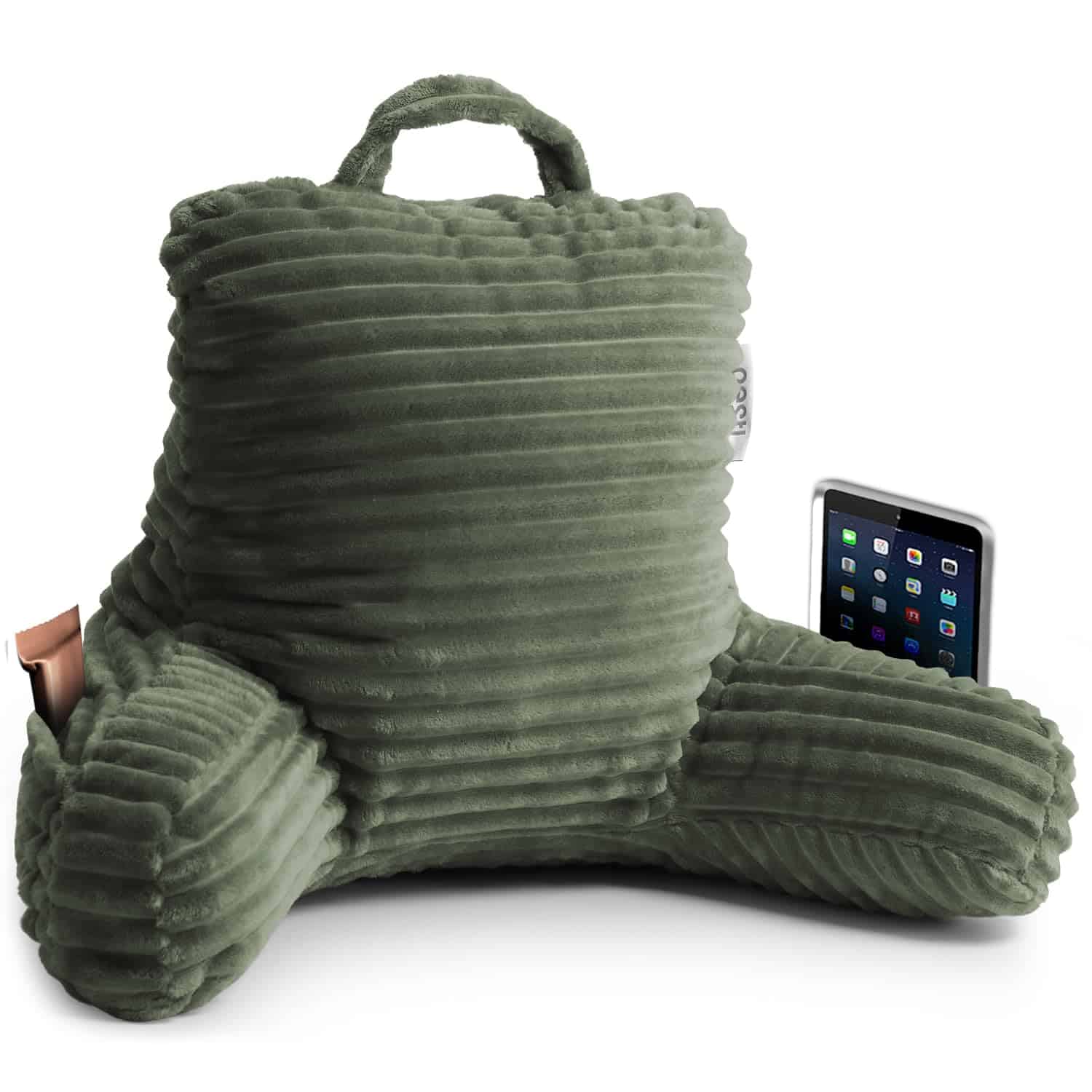 Almohada de Lectura de Rayas de Felpa Nestl para Niños y