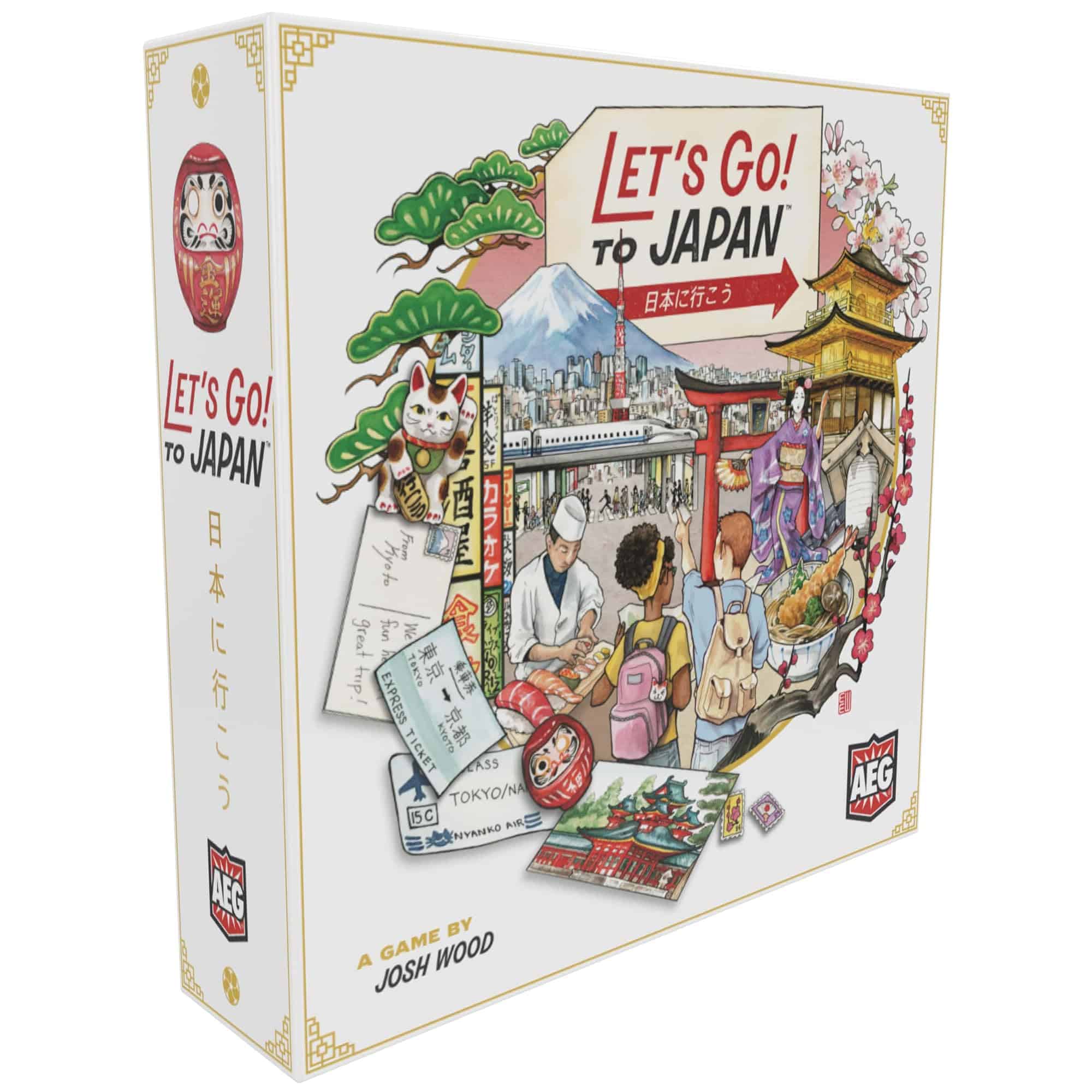 Juego de mesa AEG Let's Go! to Japan | Juego de cartas de