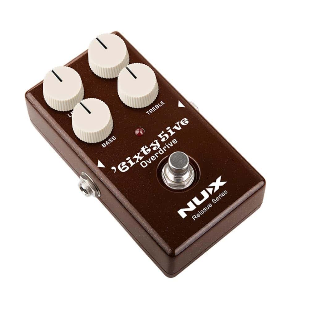 Pedal de Efecto Overdrive NUX 6ixty5ive con 2 Cables de - Imagen 3