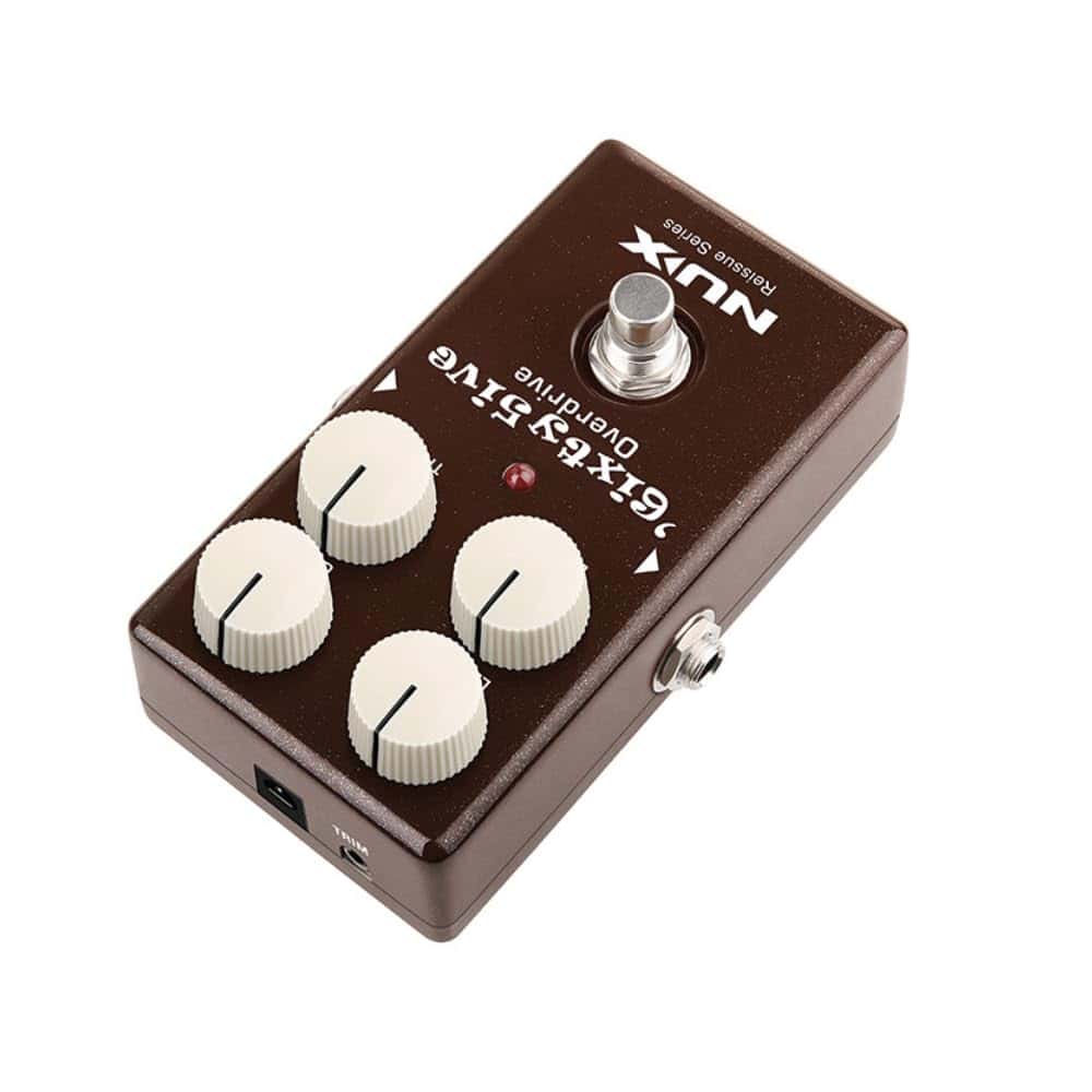 Pedal de Efecto Overdrive NUX 6ixty5ive con 2 Cables de - Imagen 8