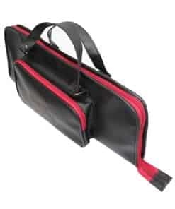 Bolso de Baquetas Corsaro Music de Cuero Vegano (Negro)