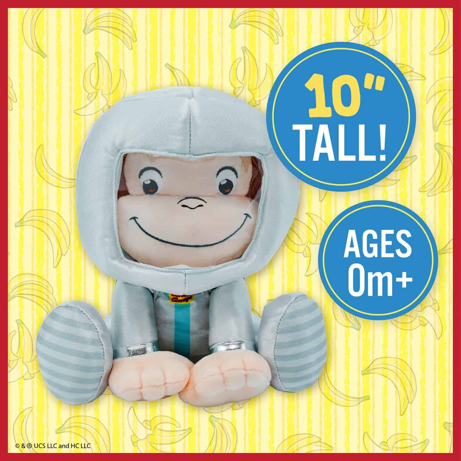 Peluche de Curious George Astronauta Animado para Niños - Imagen 6