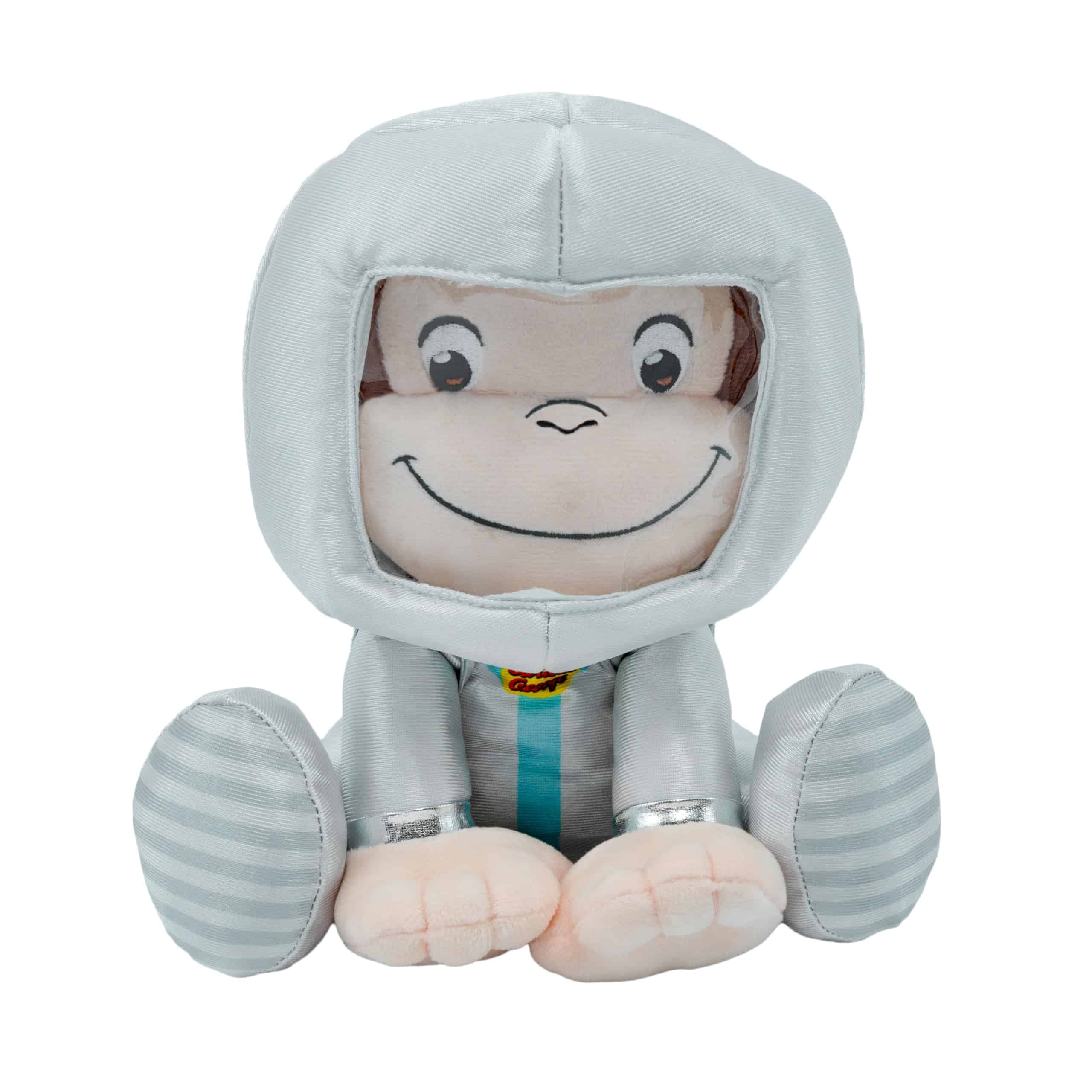 Peluche de Curious George Astronauta Animado para Niños