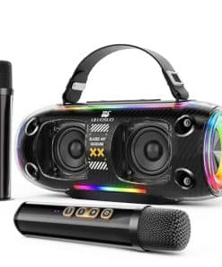 Máquina de Karaoke, Altavoz Bluetooth -Negro o Blanco
