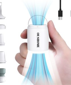 Bomba de Aire Portátil Oushome para Inflables, Mini Bomba