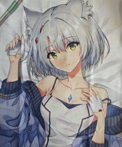 Funda de almohada para cuerpo de anime MISAKI1987 Xenoblade