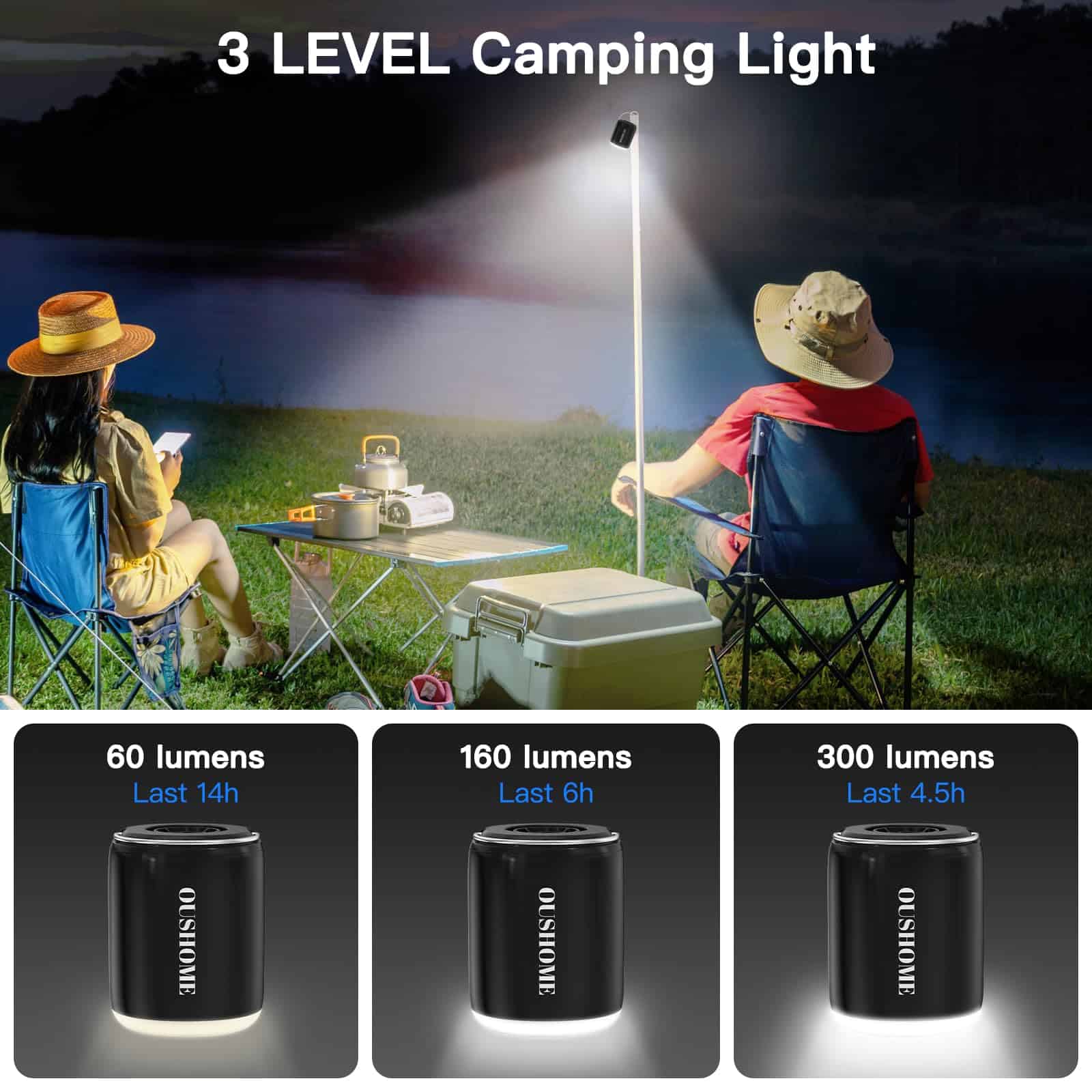 Bomba de Aire Portátil Oushome para Inflables, Bomba de - Imagen 5