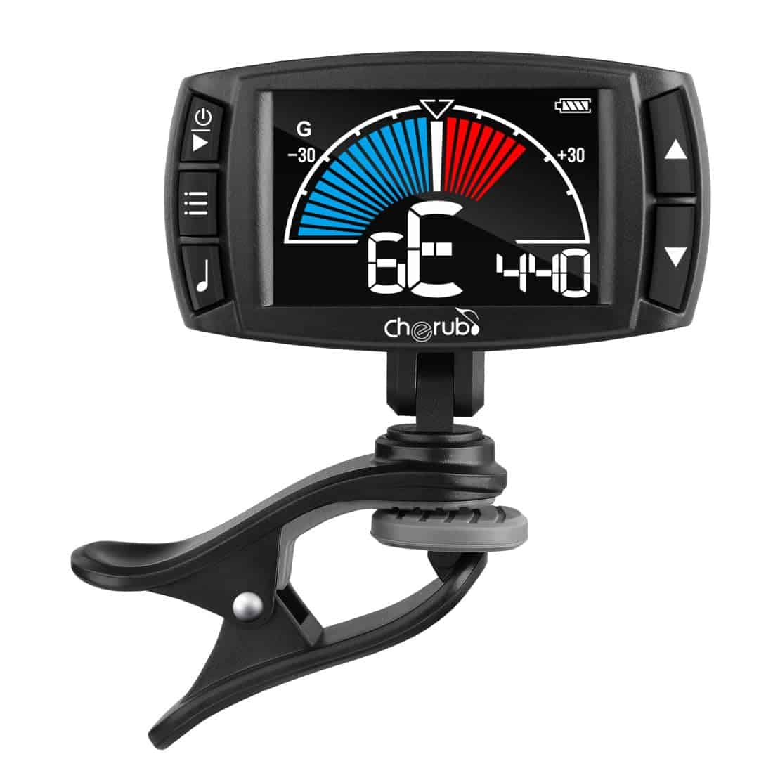 Afinador de Guitarra Recargable Cherub WMT-560 con