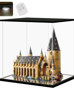 Caja de Exhibición de Acrílico Transparente con Luz Control