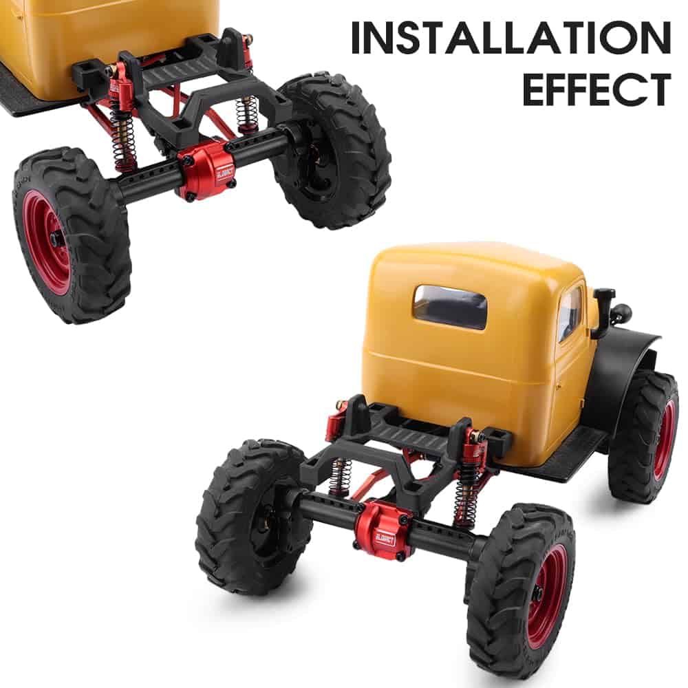 Eje Delantero Trasero Portal GLOBACT para 1/24 FCX24 Set - Imagen 5