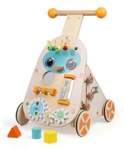 Canuan Andador de Madera para Bebés, Andador de Actividades