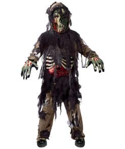 Disfraz de Zombie Espeluznante para -Negro