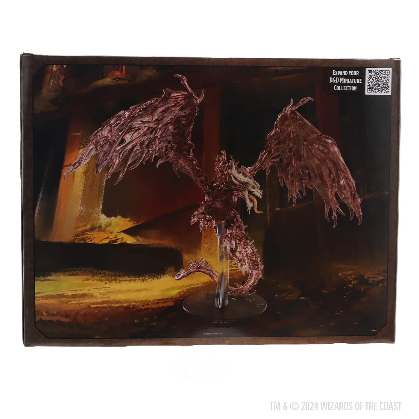 WizKids D&D Icons of The Realms: Dragón Fantasma Rojo - Imagen 4