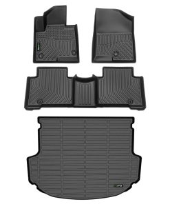 Juego de tapetes y protector de maletero HAFIDI para