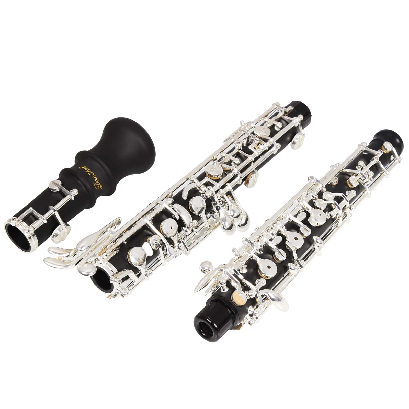 Oboe Estudiante Principiante Nivel ABS Cuerpo Plateado