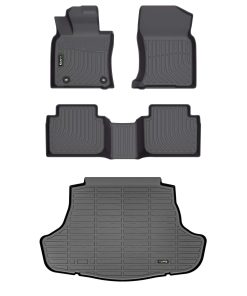 Tapetes HAFIDI & Forro de Carga Compatible con Toyota Camry