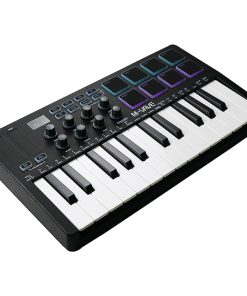 Controlador de teclado MIDI USB M-VAVE de 25 teclas con 8
