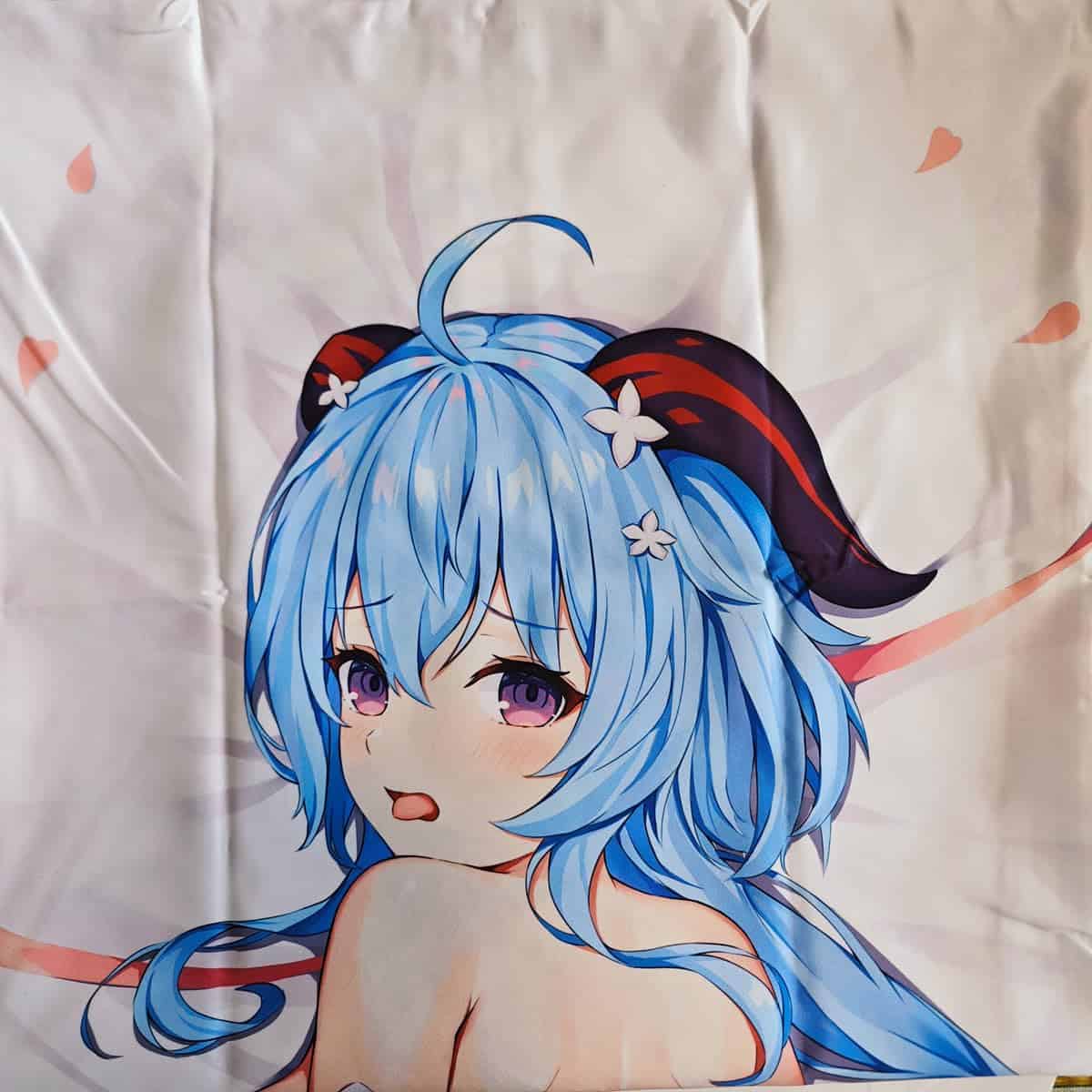 Funda de Almohada de Cuerpo Genshin Impact Ganyu Anime Girl - Imagen 3