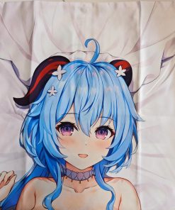 Funda de Almohada de Cuerpo Genshin Impact Ganyu Anime Girl
