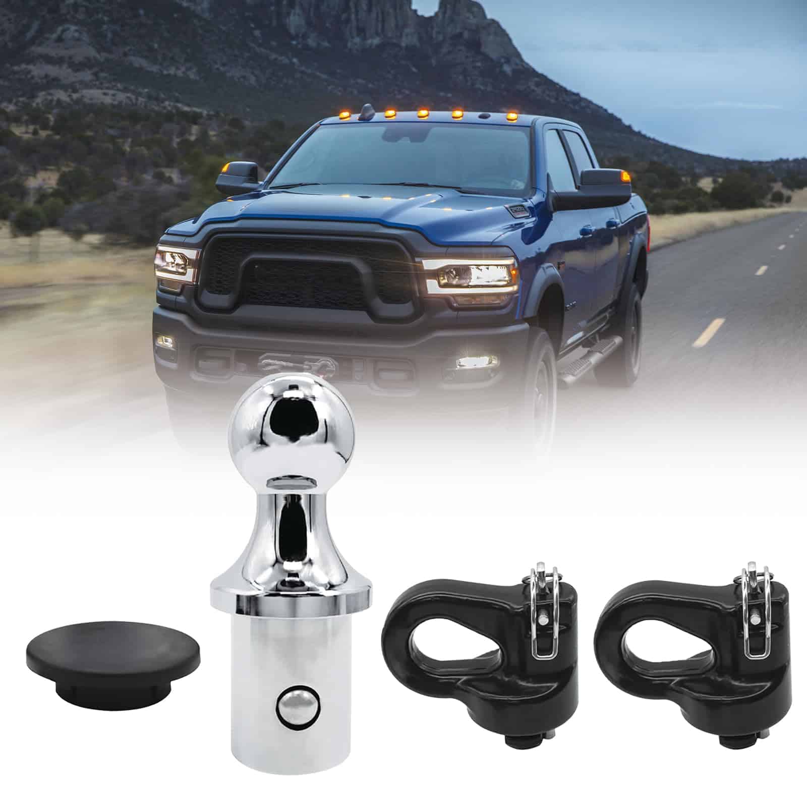 Bola de cuello de cisne 60618 - Enganche de bola de