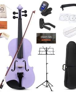 Violín Acústico ADM para Niños -Morado