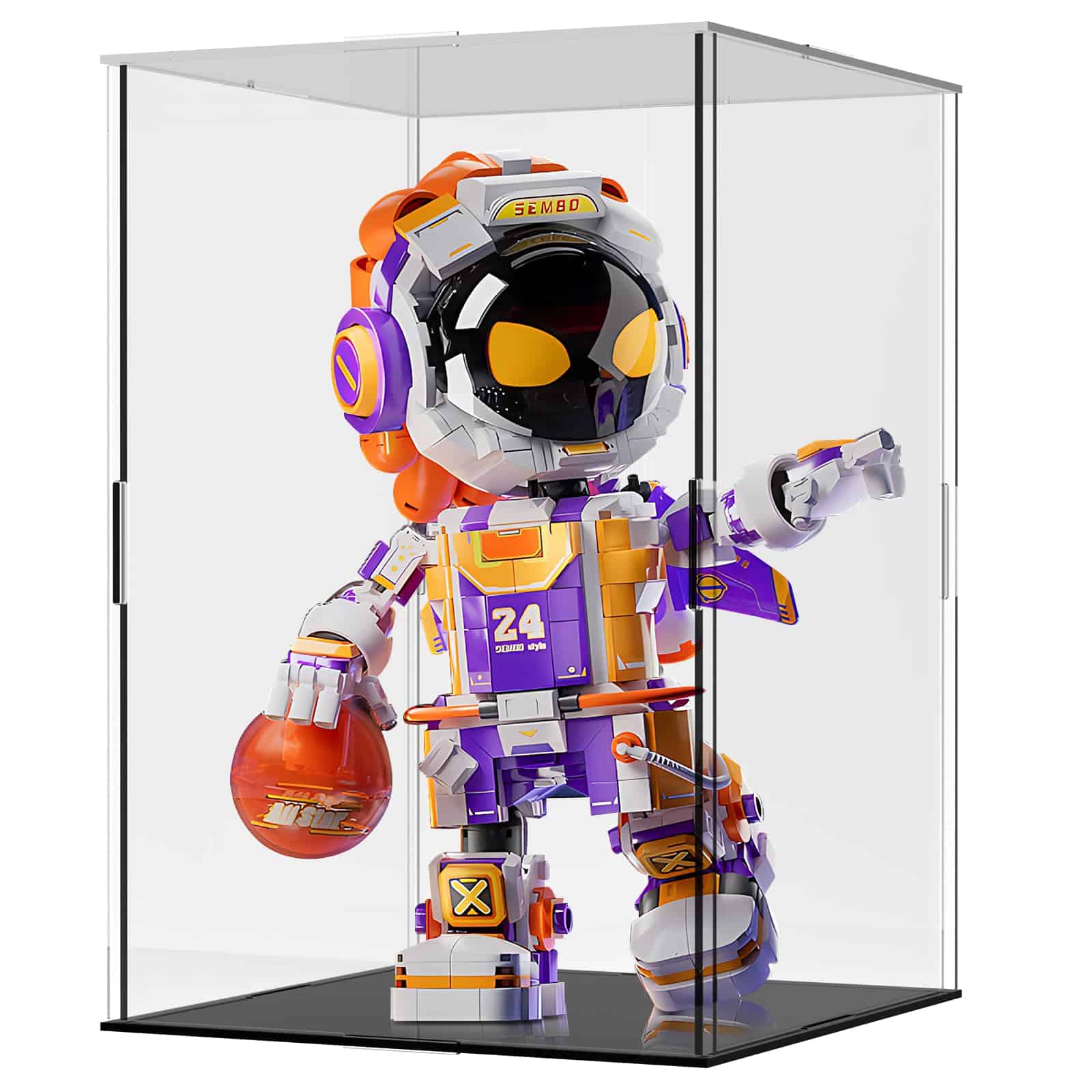 Set de construcción de Bloques de Jugador de Baloncesto - Imagen 3