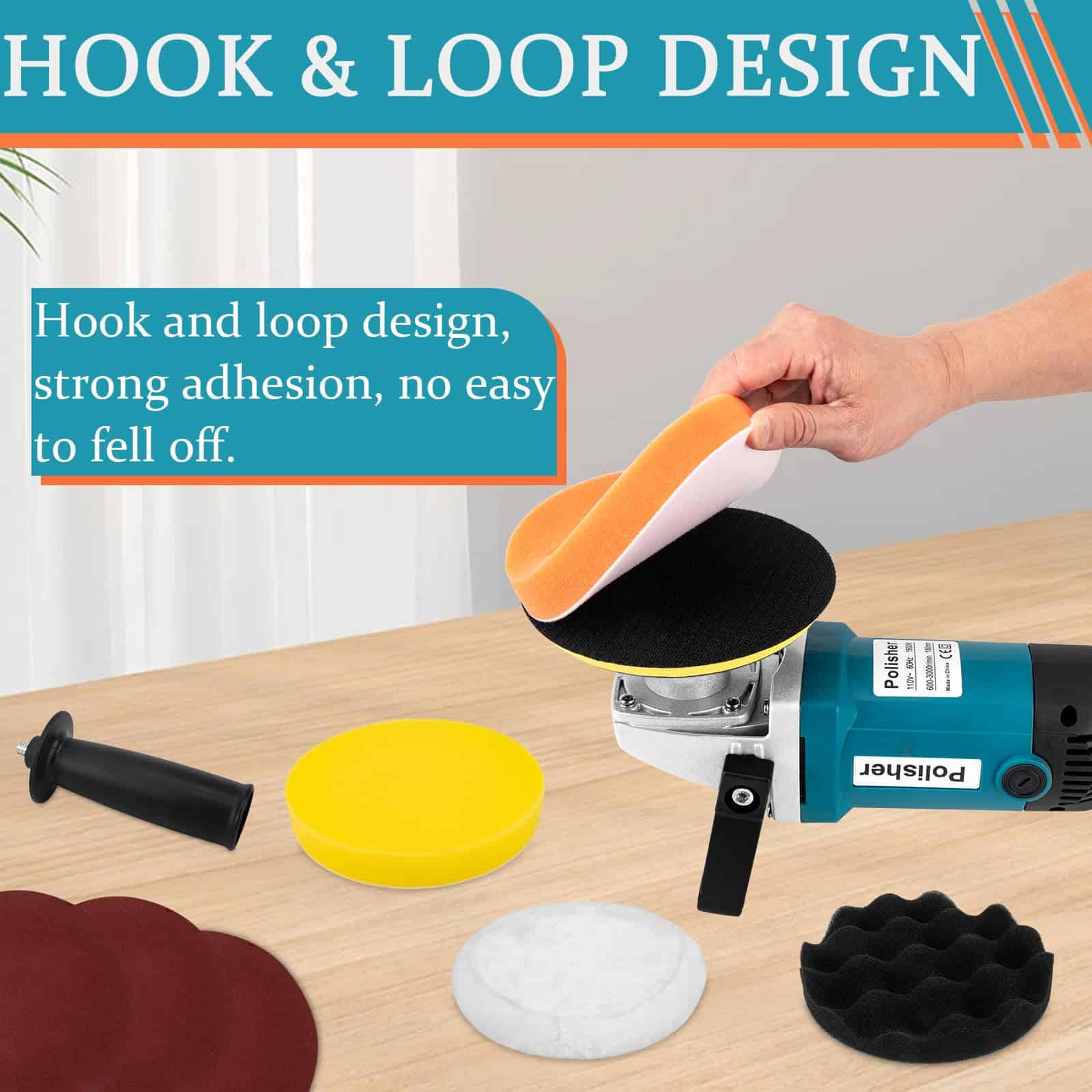Pulidora de Buffer, Kit de Pulidores y Pulidoras para - Imagen 4