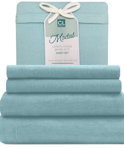 Conjunto de Sábanas de Jersey de Modal Comfort Lab, 4