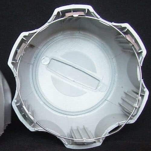 Hongyuntong 4pcs Tapacubos plateados compatibles con Nissan - Imagen 5