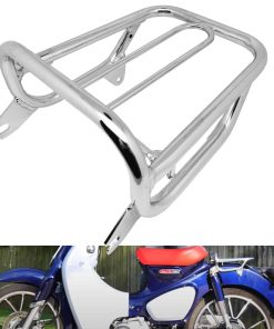 Portaequipajes Trasero de Acero para Motocicleta Compatible