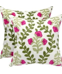 Fundas de cojín decorativas bordadas Alysheer Spring 18"x
