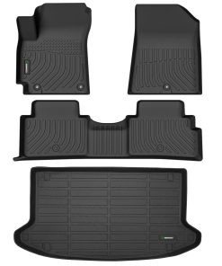 ANBINGO - Tapetes para Piso y Forro de Maletero para Kia