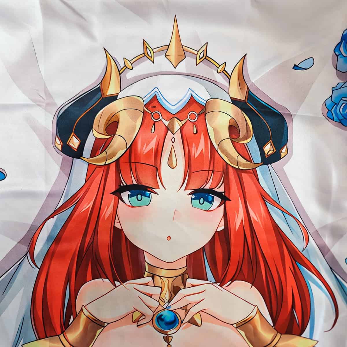 Funda de Almohada de Cuerpo MISAKI1987 Genshin Impact Nilou - Imagen 3