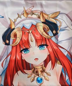 Funda de Almohada de Cuerpo MISAKI1987 Genshin Impact Nilou