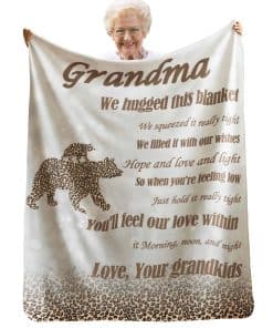 Manta de Regalos para Abuela, Regalos para Abuela Navidad,