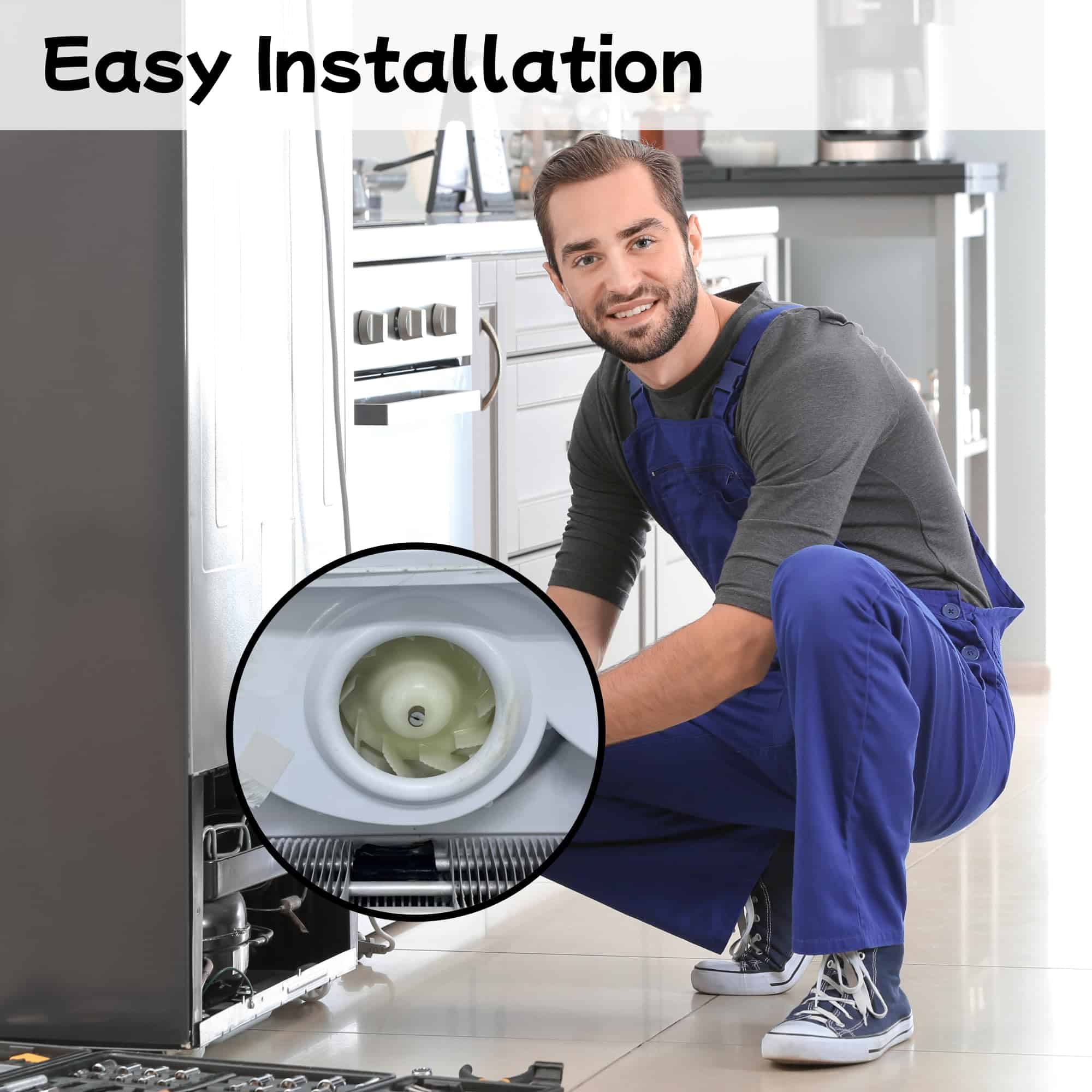 Motor del ventilador del evaporador del -9 4982090 - Imagen 8