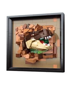 Set de Bloques de Construcción 3D de Dinosaurios CAXIMSY,