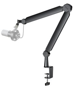 Brazo de micrófono FIFINE, Soporte de micrófono con Canal