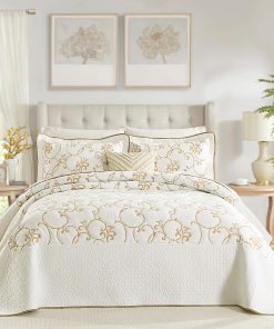 Colcha de Cama Extragrande FineStichery 120"x120" - Colcha