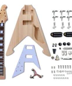 Kit de Guitarra Eléctrica DIY Vetimobato Cuello de Guitarra