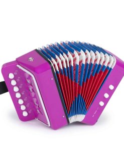 Acordeón de Juguete para Niños con 7 Teclas Vocales.