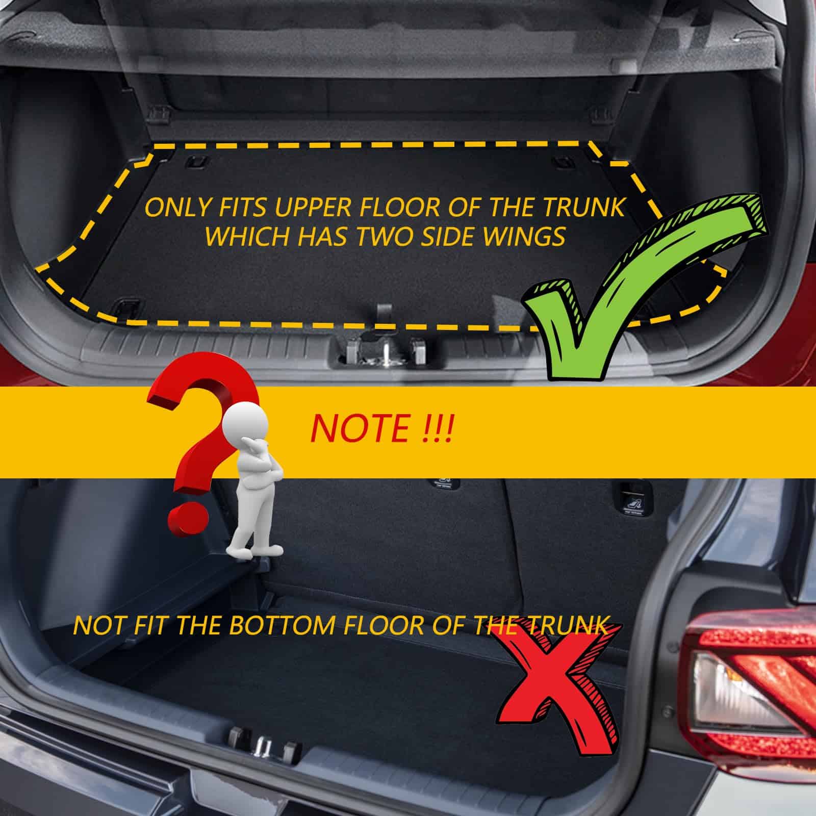 Tapetes y Tapete de Carga Personalizado para Hyundai Venue - Imagen 3