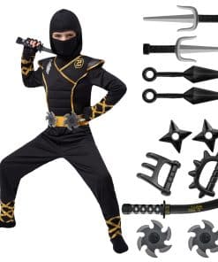 Disfraz de Ninja de Halloween de Spooktacular Creations,