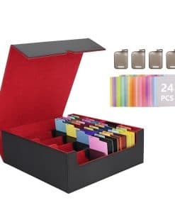 Caja de Almacenamiento de Cartas Venssu Para Tarjetas de