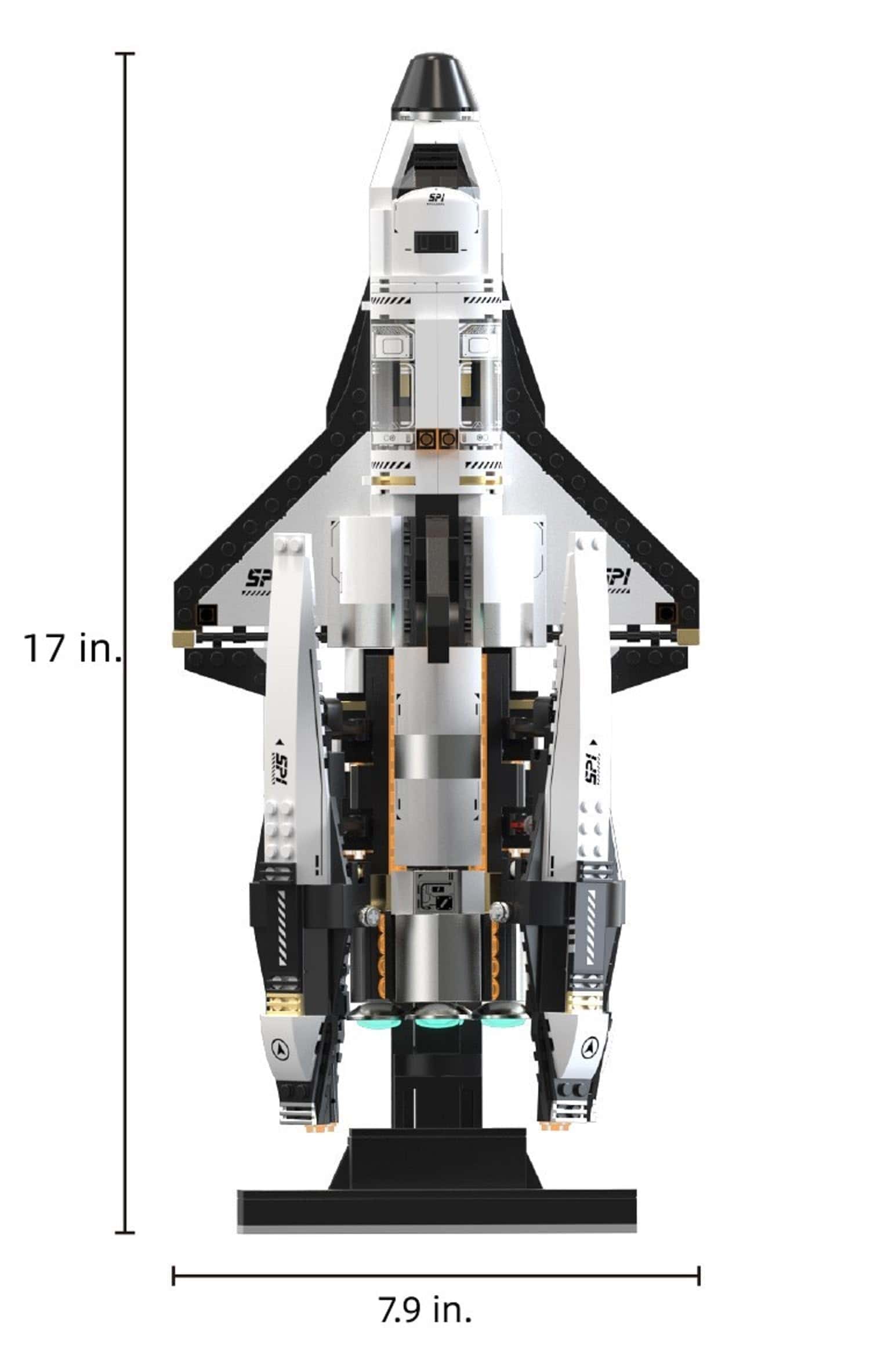 Set de Construcción de Lanzadera de Exploración Espacial - Imagen 9