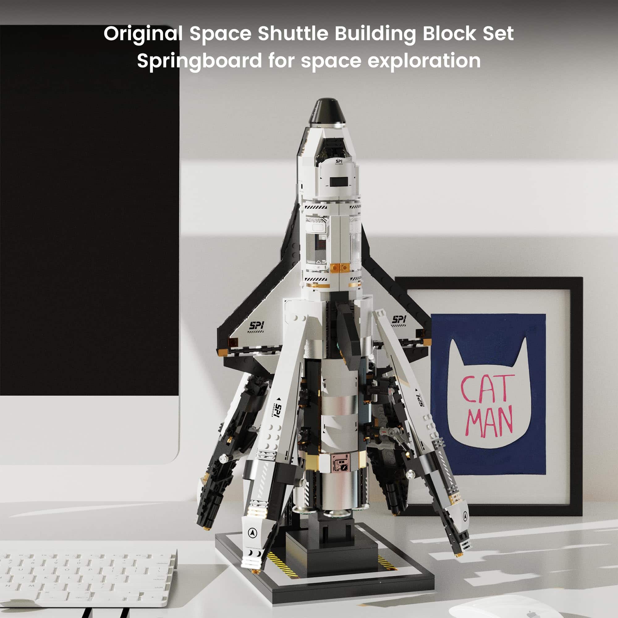 Set de Construcción de Lanzadera de Exploración Espacial - Imagen 6