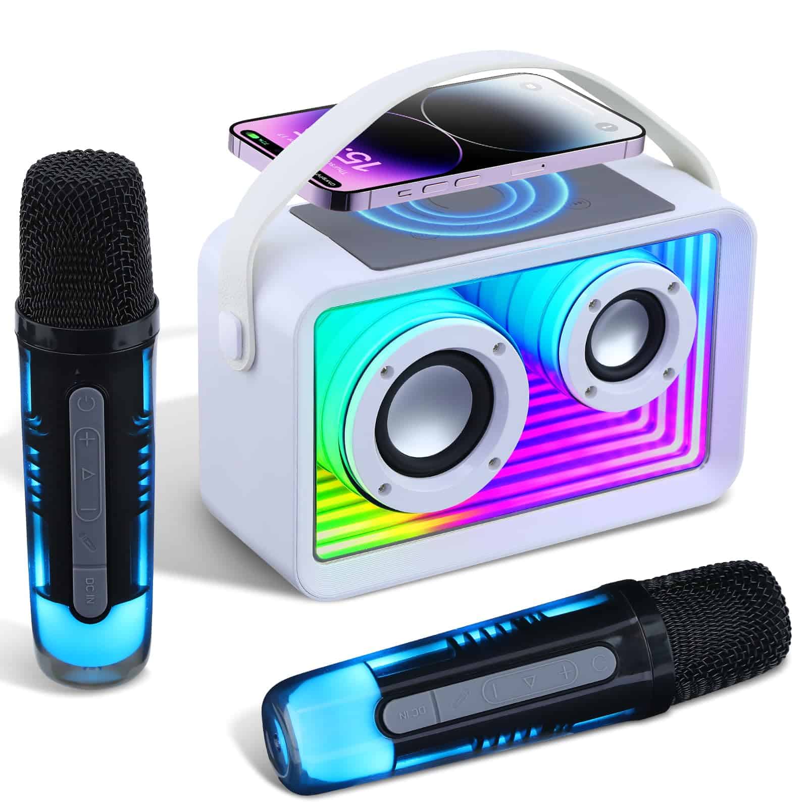 Mini Máquina de Karaoke para Niños y Adultos, Altavoz