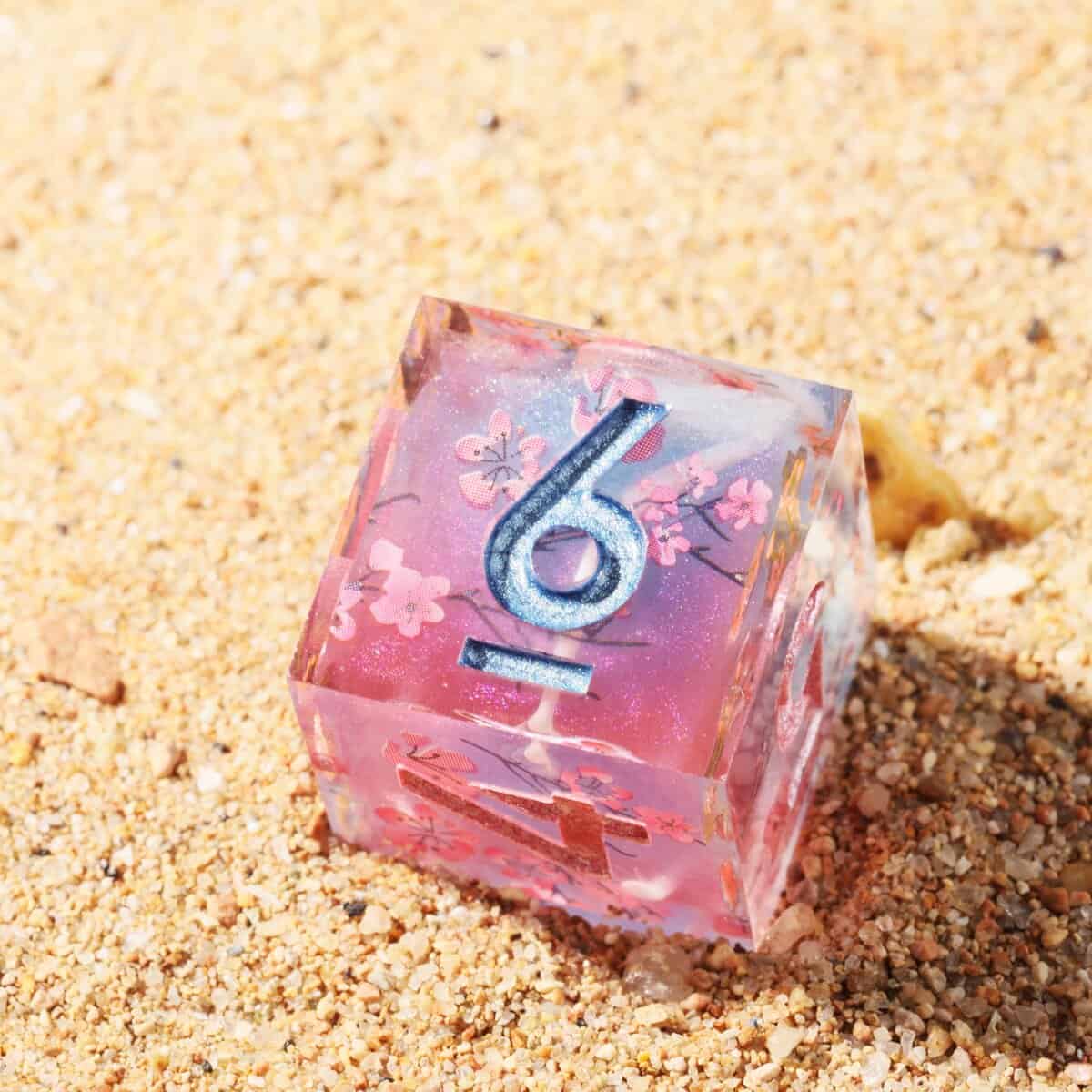 Dados de D&D Mini Planeta Dados de Borde Afilado Dados - Imagen 9