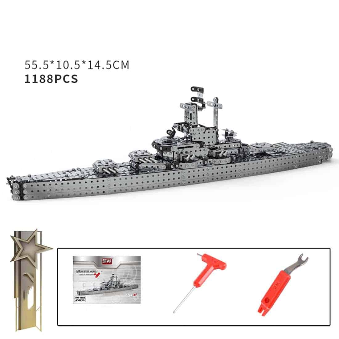 Rompecabezas Metálicos 3D para Adultos, Kits de - Imagen 5